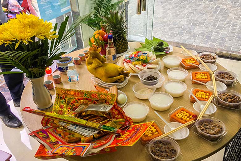 cúng khai trương cần những gì