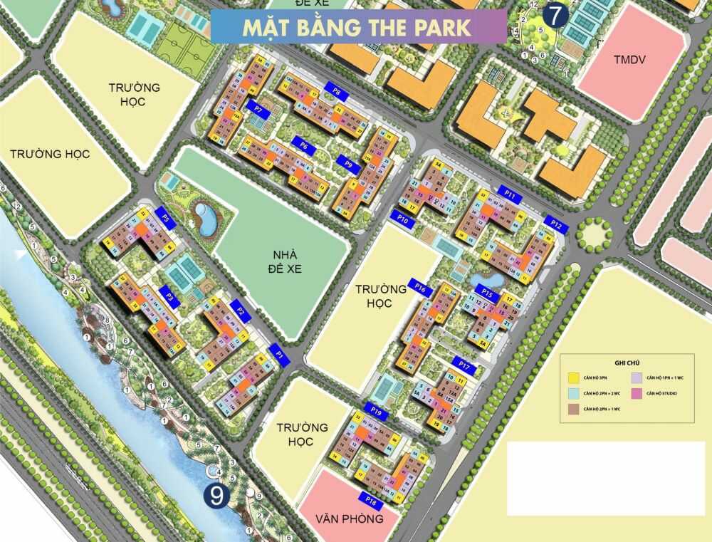 Căn hộ 3 phòng ngủ Vincity